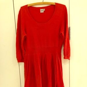 ASOS KNIT ORANGE DRESS
